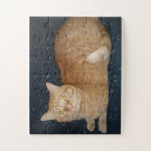 Oranje tablet legpuzzel (Verticaal)