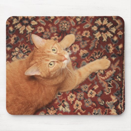 Oranje tablet muismat (Voorkant)