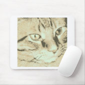 Oranje tablet muismat (Met muis)