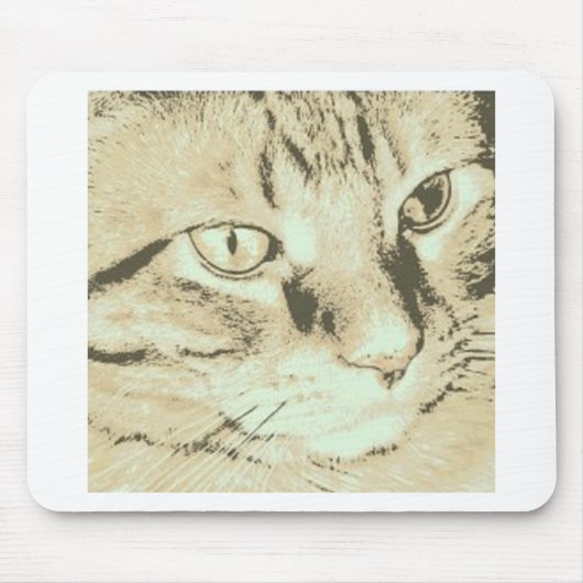 Oranje tablet muismat (Voorkant)