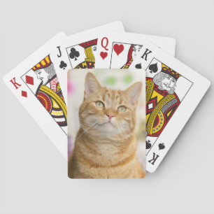 Oranje tablet pokerkaarten