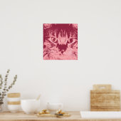 Oranje tablet poster (Keuken)