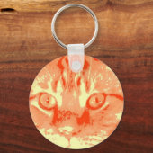 Oranje tablet sleutelhanger (Voorkant)