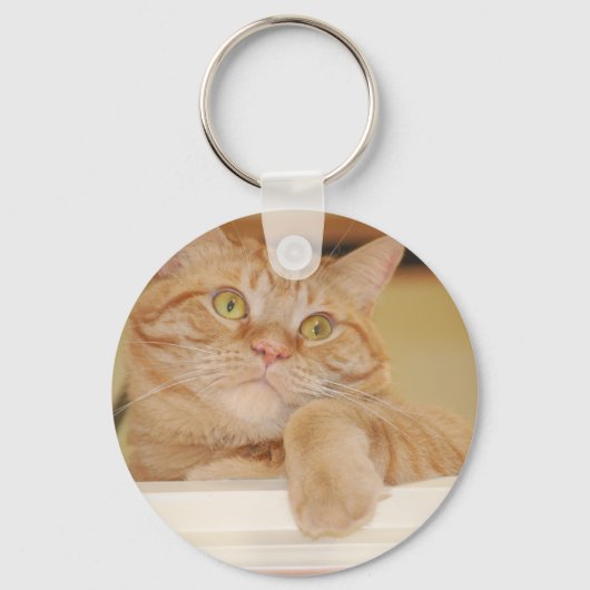 Oranje tablet sleutelhanger (Voorkant)