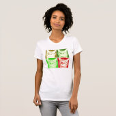 Oranje tablet t-shirt (Voorkant volledig)