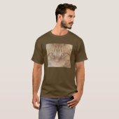 Oranje tablet t-shirt (Voorkant volledig)