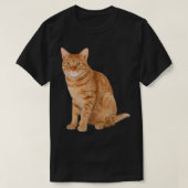 Oranje tablet t-shirt (Design voorkant)