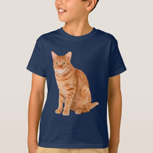 Oranje tablet t-shirt (Voorkant)