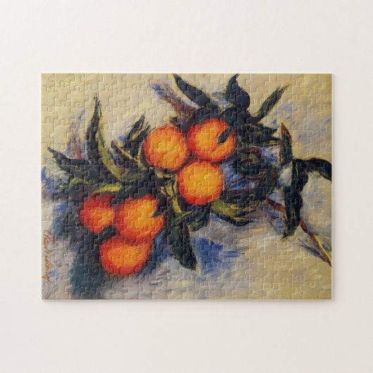 Oranje tak van fruitMonet Fine Art Legpuzzel (Horizontaal)
