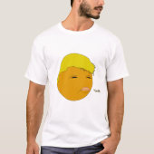 Oranje tangerine man t-shirt (Voorkant)