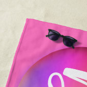 Oranje tapebak strandlaken (In situ)