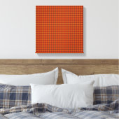 Oranje tapijdoek canvas afdruk (Insitu (Slaapkamer))