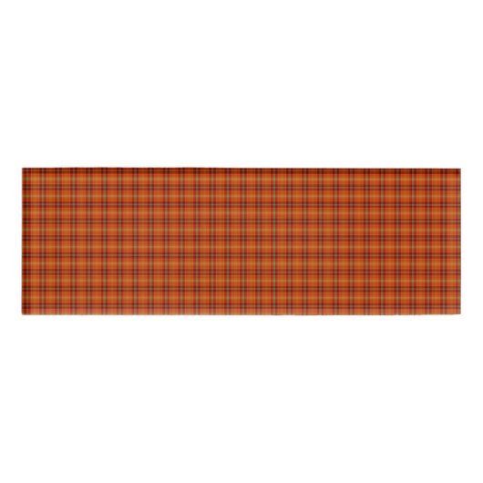 Oranje Tartan Name Tag (Voorkant)