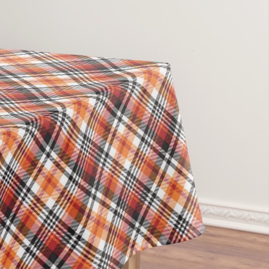 Oranje Tartan Pset Tafelkleed (Voorbeeld)