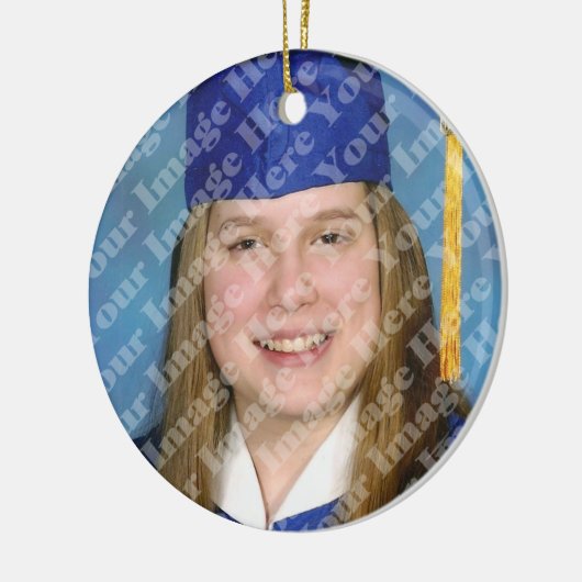 Oranje Tassel Afstuderen Keepomwille Ornament (Links)