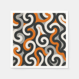 Oranje Team (personaliseer) Servet