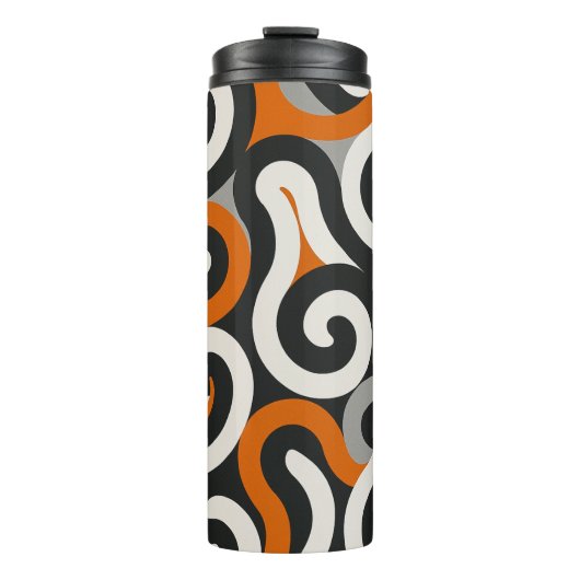 Oranje Team (personaliseer) Thermosbeker (Voorkant)
