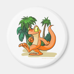 Oranje Techo op op een Mystery Island quest Magneet