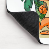 Oranje Techo op op een Mystery Island quest Muismat (Hoek)