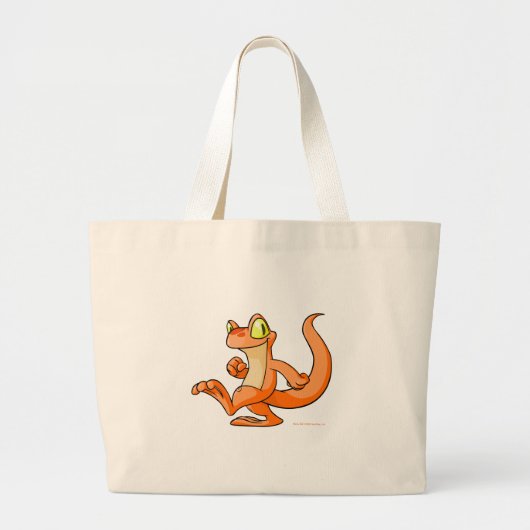 Oranje Techo op op een quest Grote Tote Bag (Voorkant)