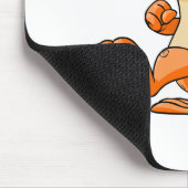 Oranje Techo op op een quest Muismat (Hoek)