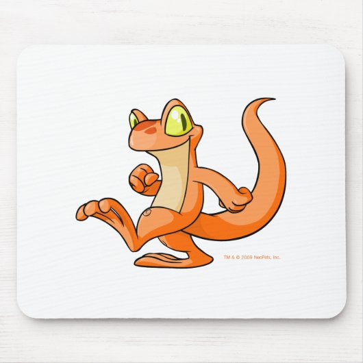 Oranje Techo op op een quest Muismat (Voorkant)