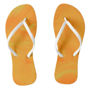 Oranje teenslippers