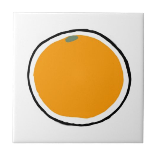 Oranje Tegeltje (Voorkant)