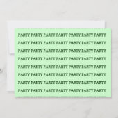 ORANJE TEKENINGEN IN DE DUNGEONS ~ PARTIJINVITATIE KAART (Achterkant)