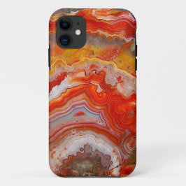 "Oranje telefoonzaak" iPhone 11 Hoesje