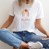 Oranje terracotta boho | Mama Rainbow T-shirt