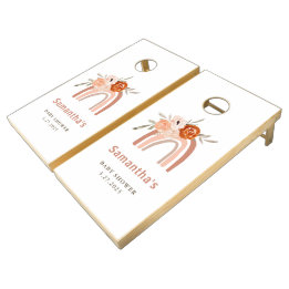 Oranje Terracotta Boho | RegenboogBaby shower