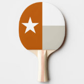 Oranje Texas Flag Tafeltennisbatje (Achterkant)