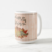 Oranje Thanksgiving Pompoenen en Squash Koffiemok (Voorkant rechts)