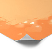 Oranje Thema Poster (Hoek)