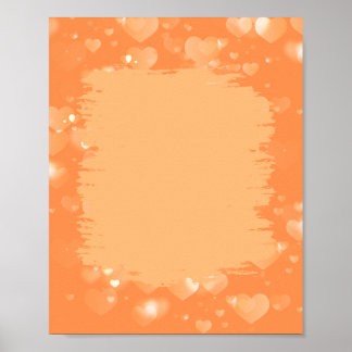 Oranje Thema Poster