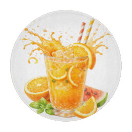 ORANJE THEMA TROPISCHE ZOMERDRANK SNIJPLANK