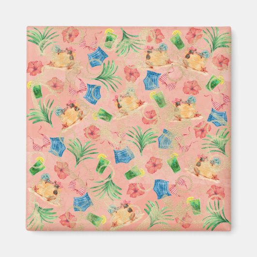 Oranje theorie magneet (Voorkant)