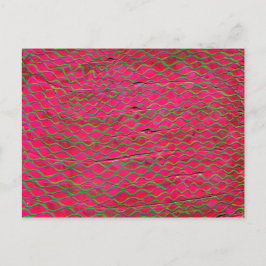 Oranje threads made green with envy briefkaart