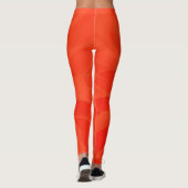Oranje tie-dye leggings (Achterkant)