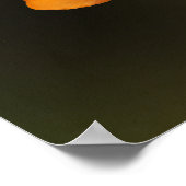 Oranje Tiger Lillies en Buds Close Foto Poster (Hoek)