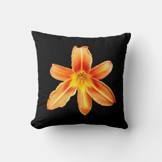 Oranje Tiger Lily Cushion Kussen (Voorkant)