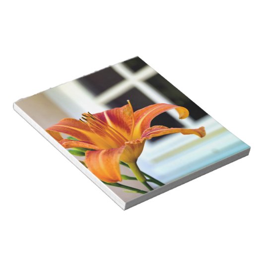 Oranje Tiger Lily Notitieblok (Schuin)