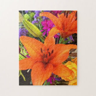 Oranje Tiger Lily Puzzle Legpuzzel