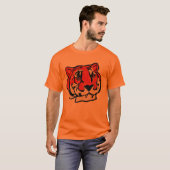 ORANJE TIGER T-SHIRT (Voorkant volledig)