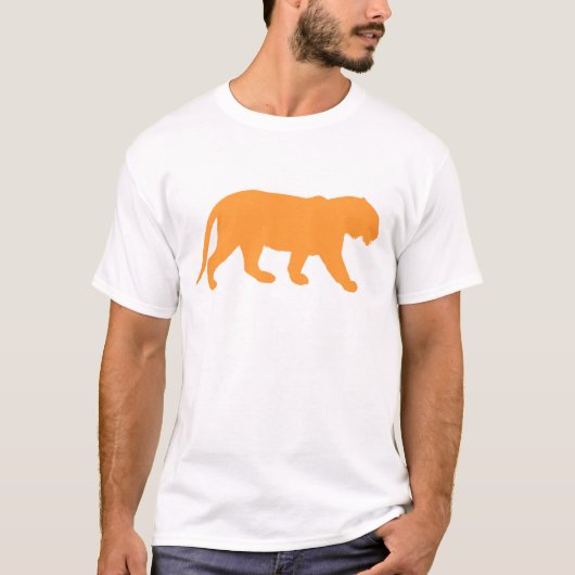 Oranje tijger t-shirt (Voorkant)