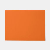 Oranje tijger, vaste kleur deurmat (Voorkant)