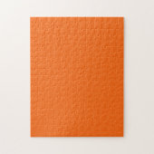 Oranje tijger, vaste kleur legpuzzel (Verticaal)