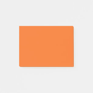Oranje tijger, vaste kleur post-it® notes