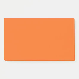 Oranje tijger, vaste kleur post-it® notes